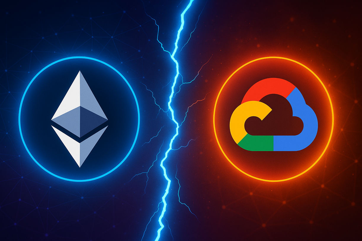 wp header logo 2674 Competition For Ethereum? Google Cloud Unveils Layer-1 Blockchain