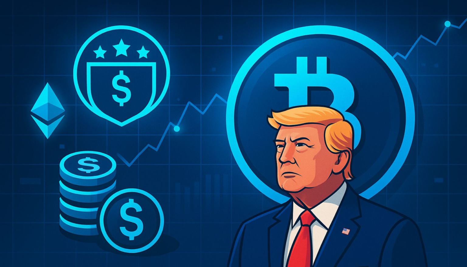 wp header logo 274 Crypto Donations Keep Flowing For Trump’s Super PAC – Details