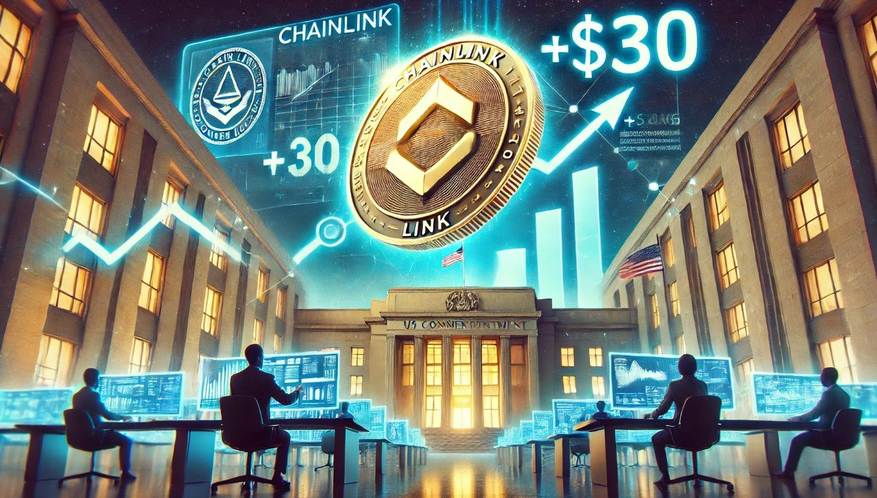 wp header logo 2818 LINK Price Climbs Following Chainlink’s Deal With US Commerce Department, Eyes $30