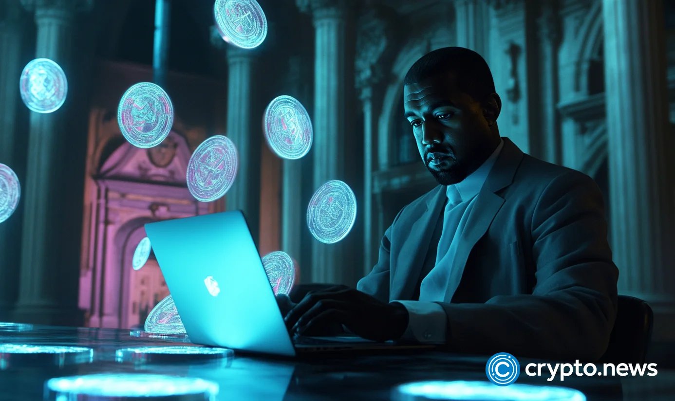 wp header logo 2966 Kanye West’s YZY memecoin plunges  81% from peak leaving over 50K traders in the red