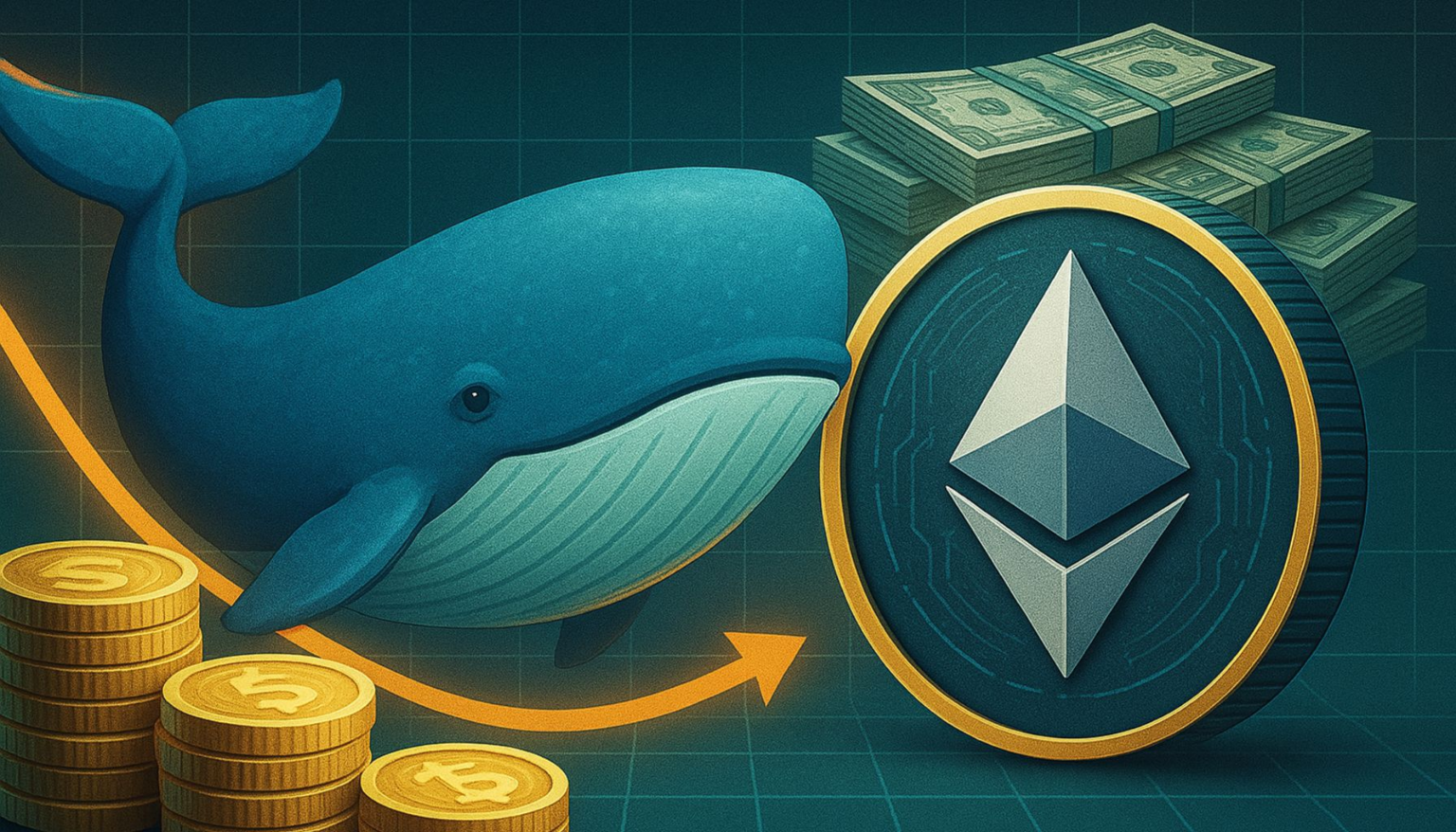 wp header logo 3056 Whale Adds $435-M Ethereum As Institutional Demand Drives Market