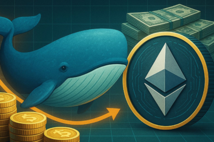 wp header logo 3056 Whale Adds $435-M Ethereum As Institutional Demand Drives Market