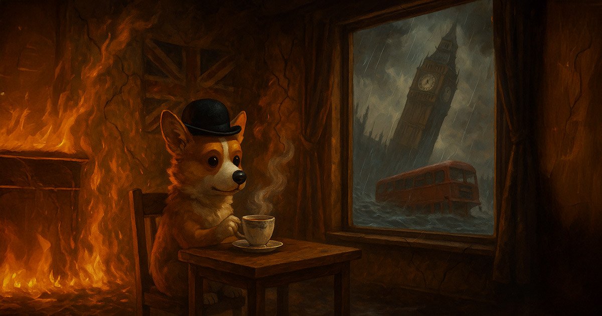 wp header logo 327 Coinbase presents a darkly comic take on the state of the UK with ‘Everything Is Fine’ campaign