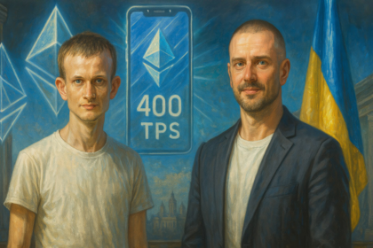 wp header logo 333 400 TPS and “Ethereum on your phone”: Vitalik Buterin & Tomasz K. Stańczak dropped big news at ETHKyiv 2025