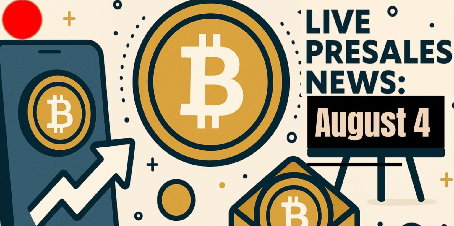 wp header logo 383 Crypto Presales Live News Today: Latest Opportunities & Updates (August 4)