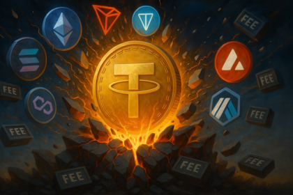 wp header logo 543 Tether’s USDT captures 40% of all on-chain fees across 9 major blockchain networks