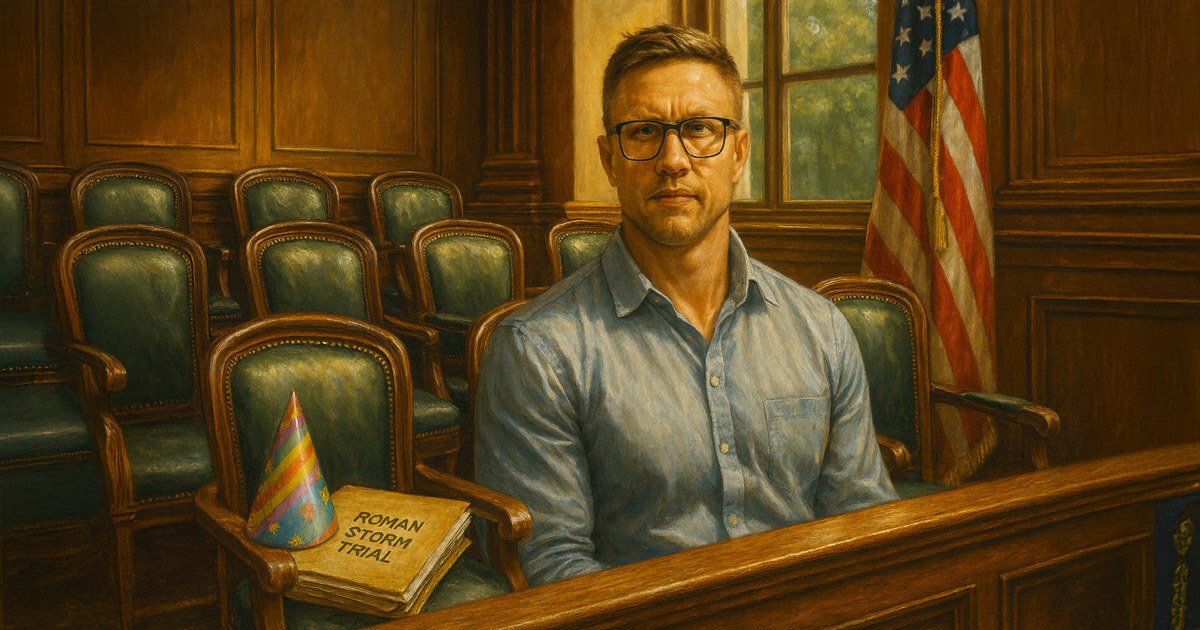 wp header logo 546 Birthday plans clash with Tornado Cash’s Roman Storm trial deliberations