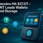 wp header logo 615 Stablecoins Hit $37.5T: How Stablecoins Are Turning Wallets Like D’CENT Into Action Hubs