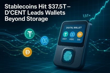 wp header logo 615 Stablecoins Hit $37.5T: How Stablecoins Are Turning Wallets Like D’CENT Into Action Hubs