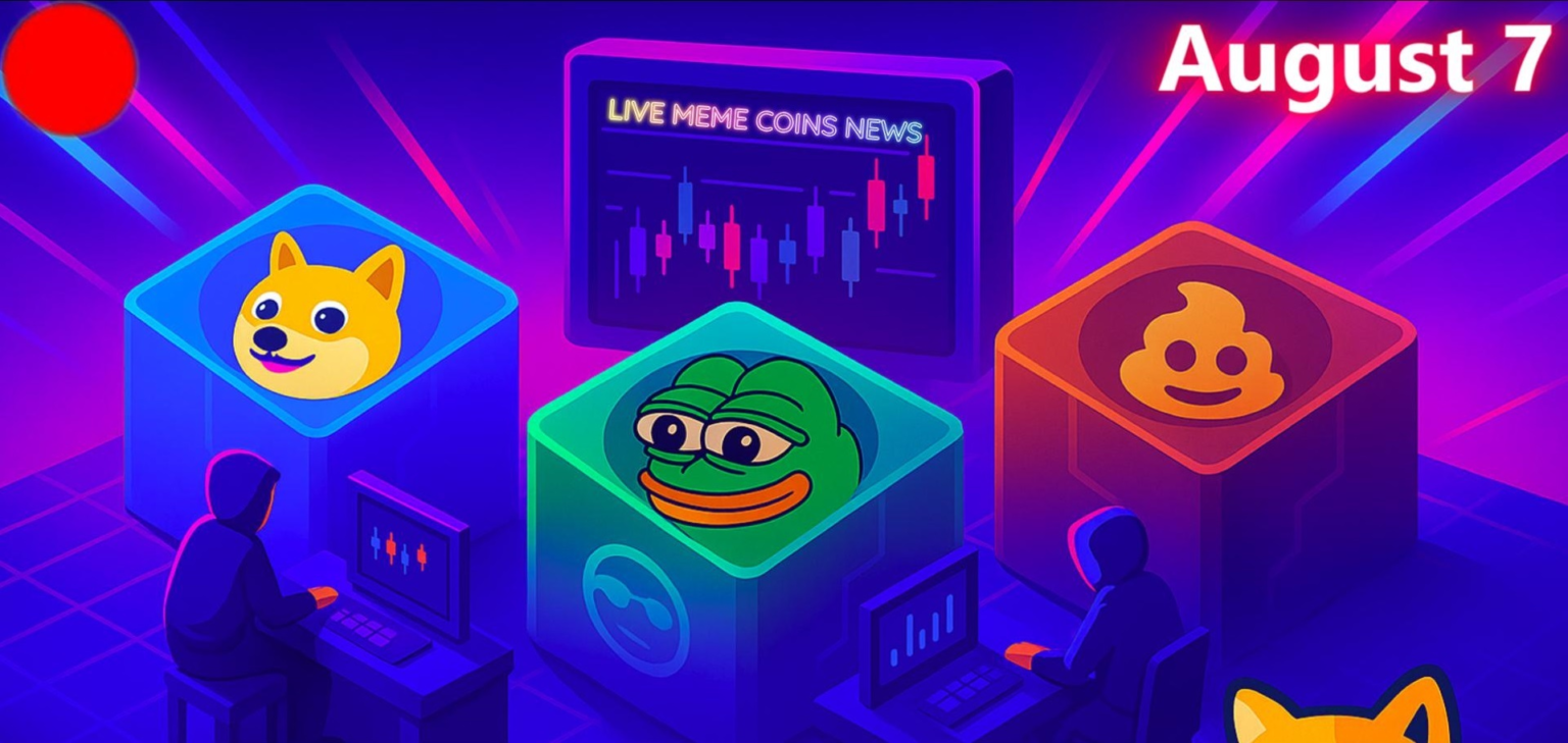 wp header logo 743 Best Meme Coins Live News Today: Latest Opportunities & Updates (August 7)