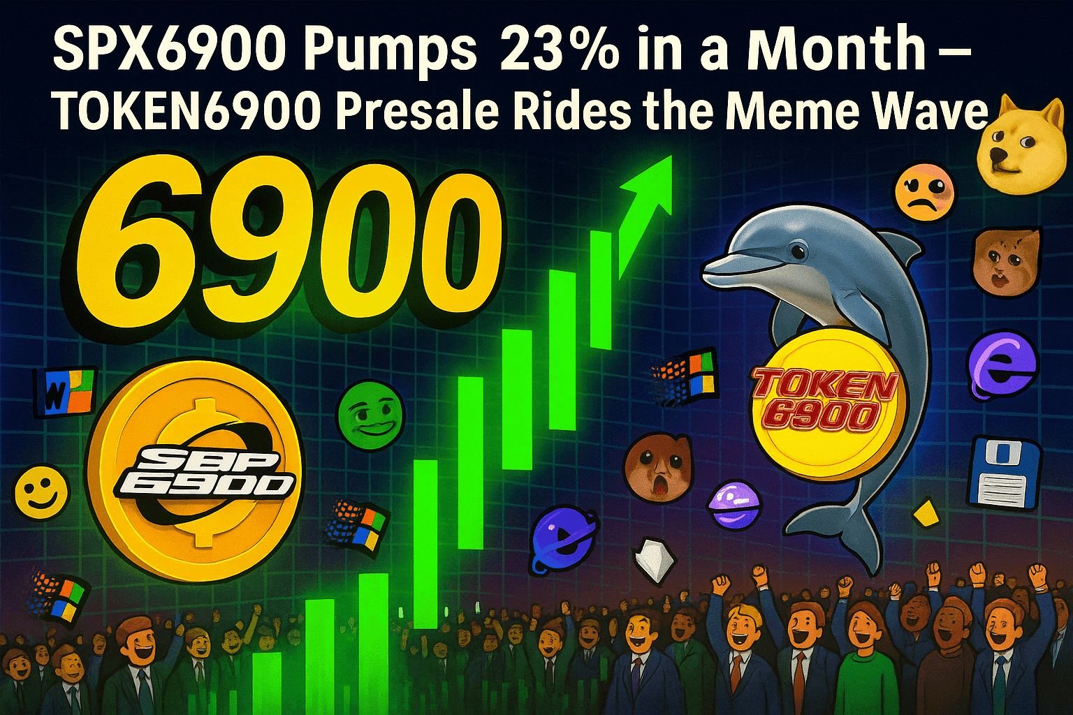 wp header logo 873 SPX6900 Pumps 23% in a Month as TOKEN6900 Presale Rides the Hype