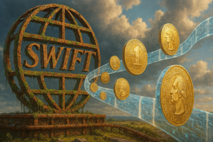 wp header logo 889 Stablecoin to settle $5 trillion and challenge SWIFT in 2026 amid $3.3T July volume