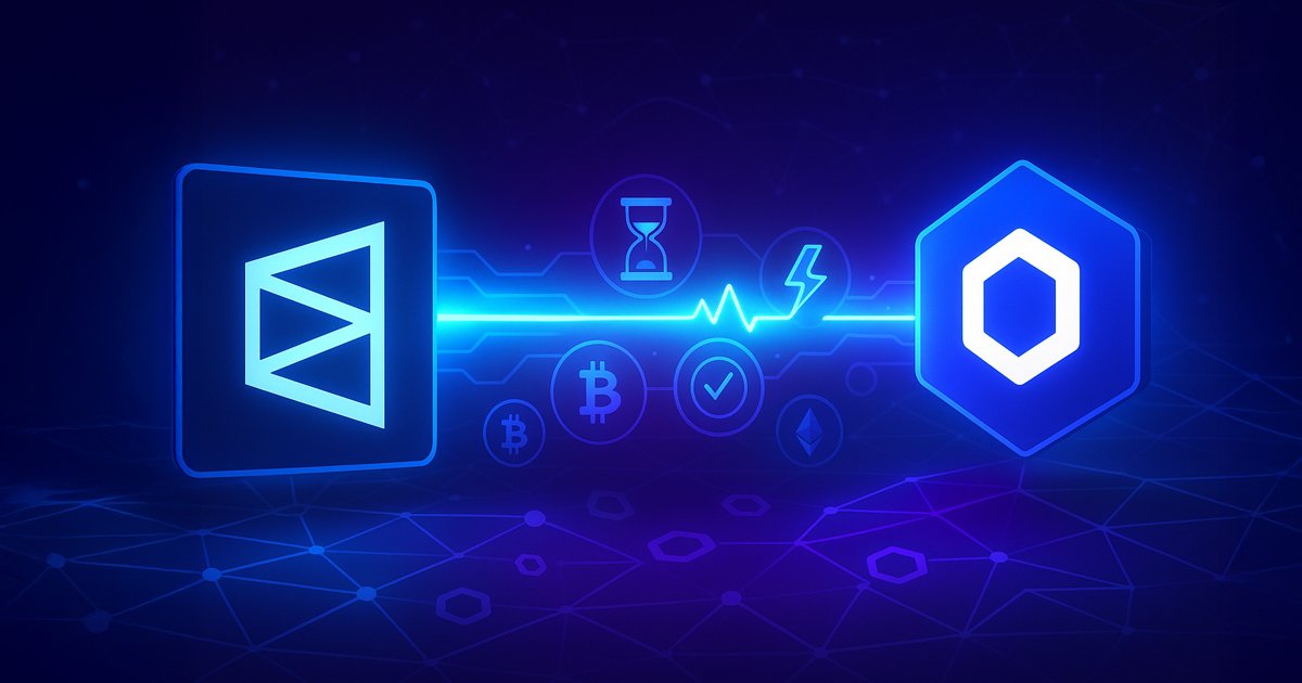 wp header logo 1231 Polymarket just made Bitcoin bets settle instantly with Chainlink upgrade