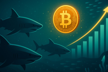 wp header logo 1269 Bitcoin Sharks Add 65K BTC In 7 Days: Supply Squeeze Setup Strengthens