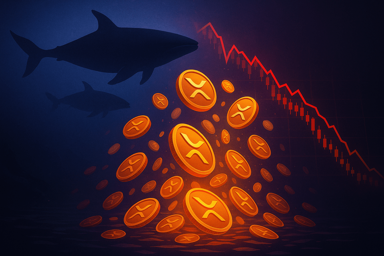 wp header logo 1471 XRP Bearish Signal: Whales Offload $486 Million In Asset