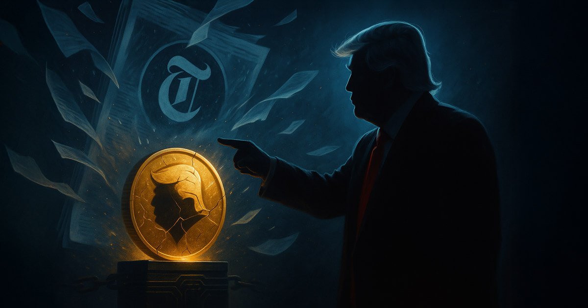 wp header logo 1596 President Donald Trump’s $15B lawsuit claims New York Times disparaged his crypto project