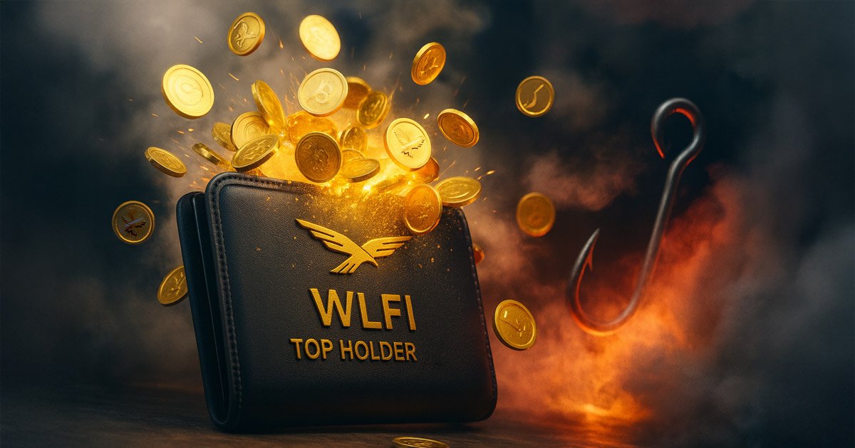wp header logo 166 80% of top WLFI holders cash out within hours as phishing threats loom