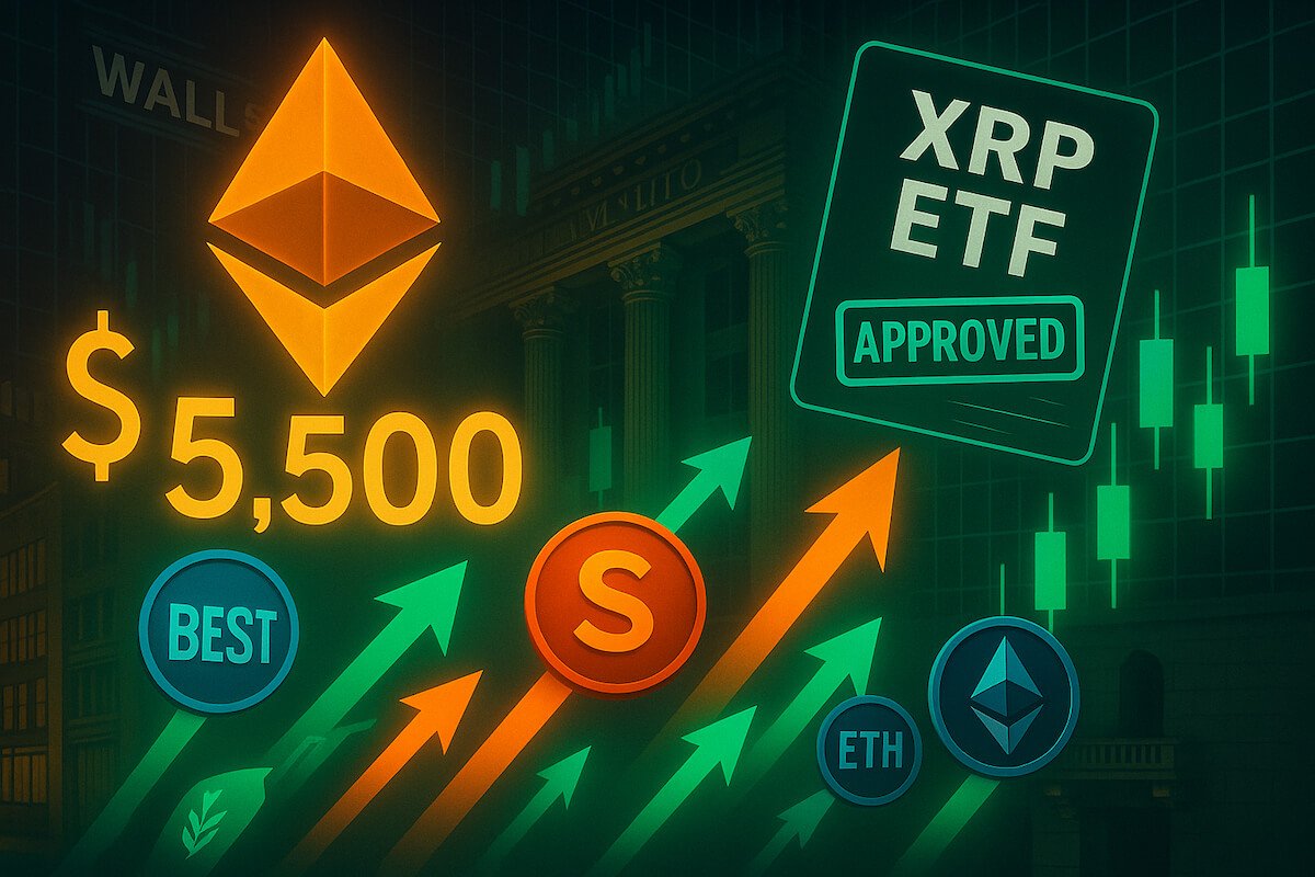 wp header logo 1795 Best Crypto To Invest In As Ethereum Eyes $5.5K Ahead Of $XRP ETF Launch
