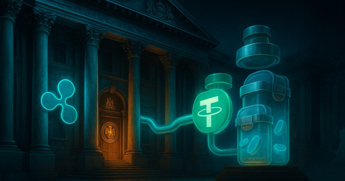 wp header logo 1855 Stablecoins are becoming banks amid Ripple’s OCC bid, Tether’s USAT push, and BoE’s proposed wallet caps