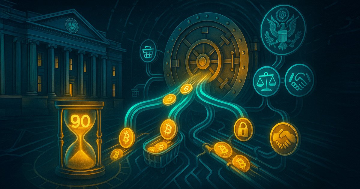 wp header logo 1946 US Bitcoin reserve could drain 40k BTC faster than miners mint in the next 90 days