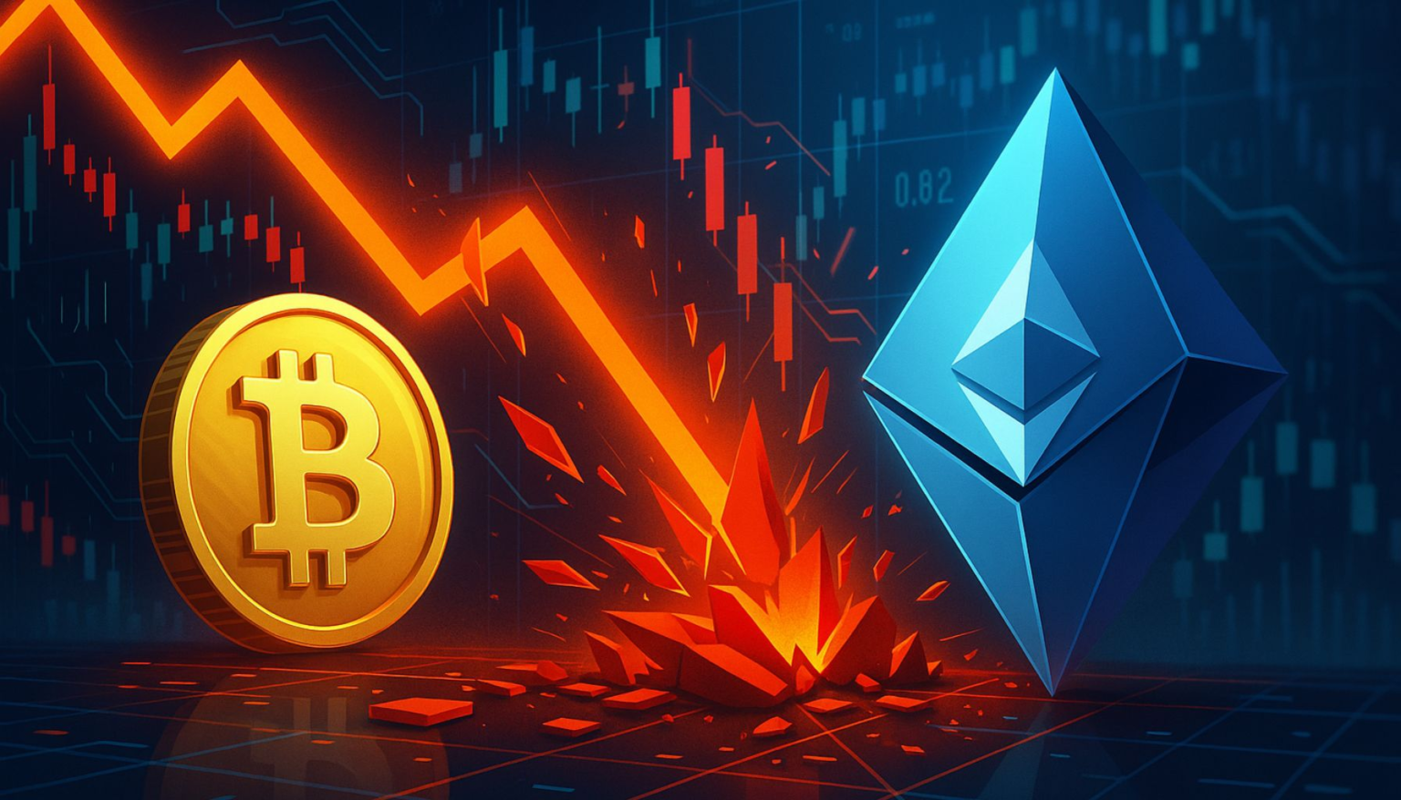 wp header logo 2104 Crypto Leverage Whipeout: $600M+ In BTC & ETH Longs Liquidated