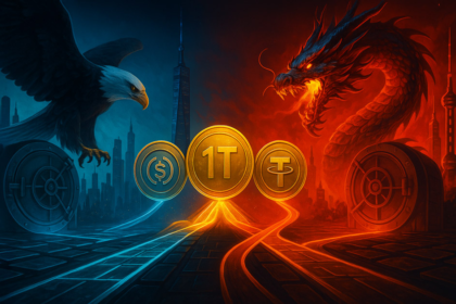 wp header logo 2122 East vs West stablecoin cold war emerges in battle for the first trillion dollar stablecoin