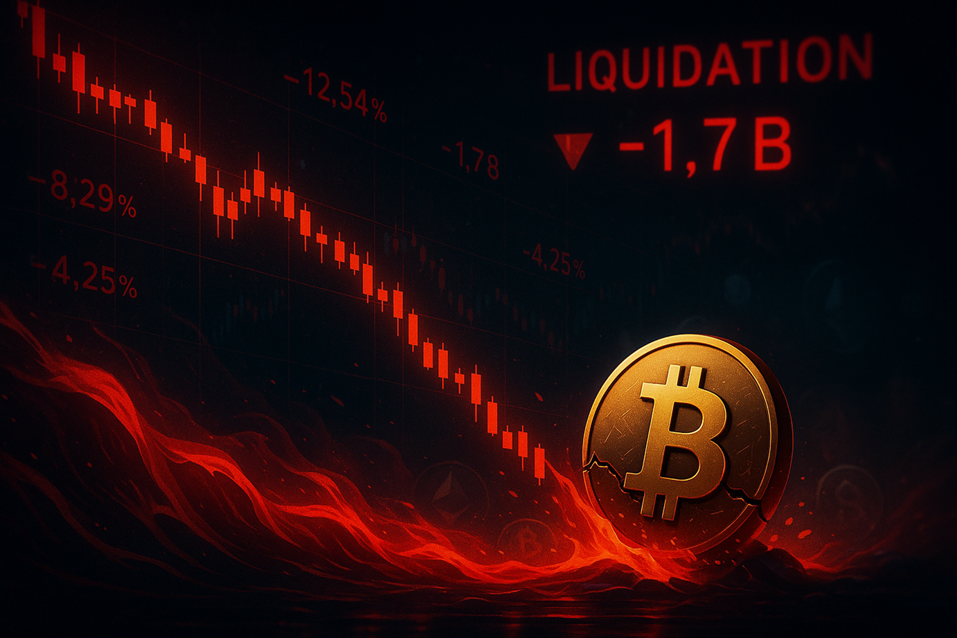 wp header logo 2130 Crypto Liquidations Hit $1.7 Billion As Bitcoin Crashes Below $113,000