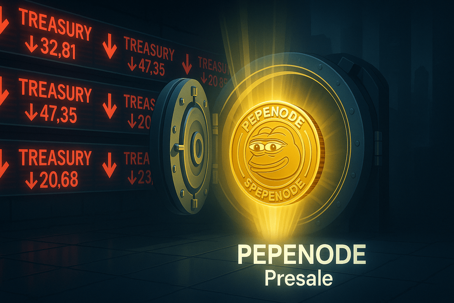 wp header logo 2177 Crypto Treasury Stocks Dump After New Investments, Bringing PEPENODE’s Presale Into the Spotlight