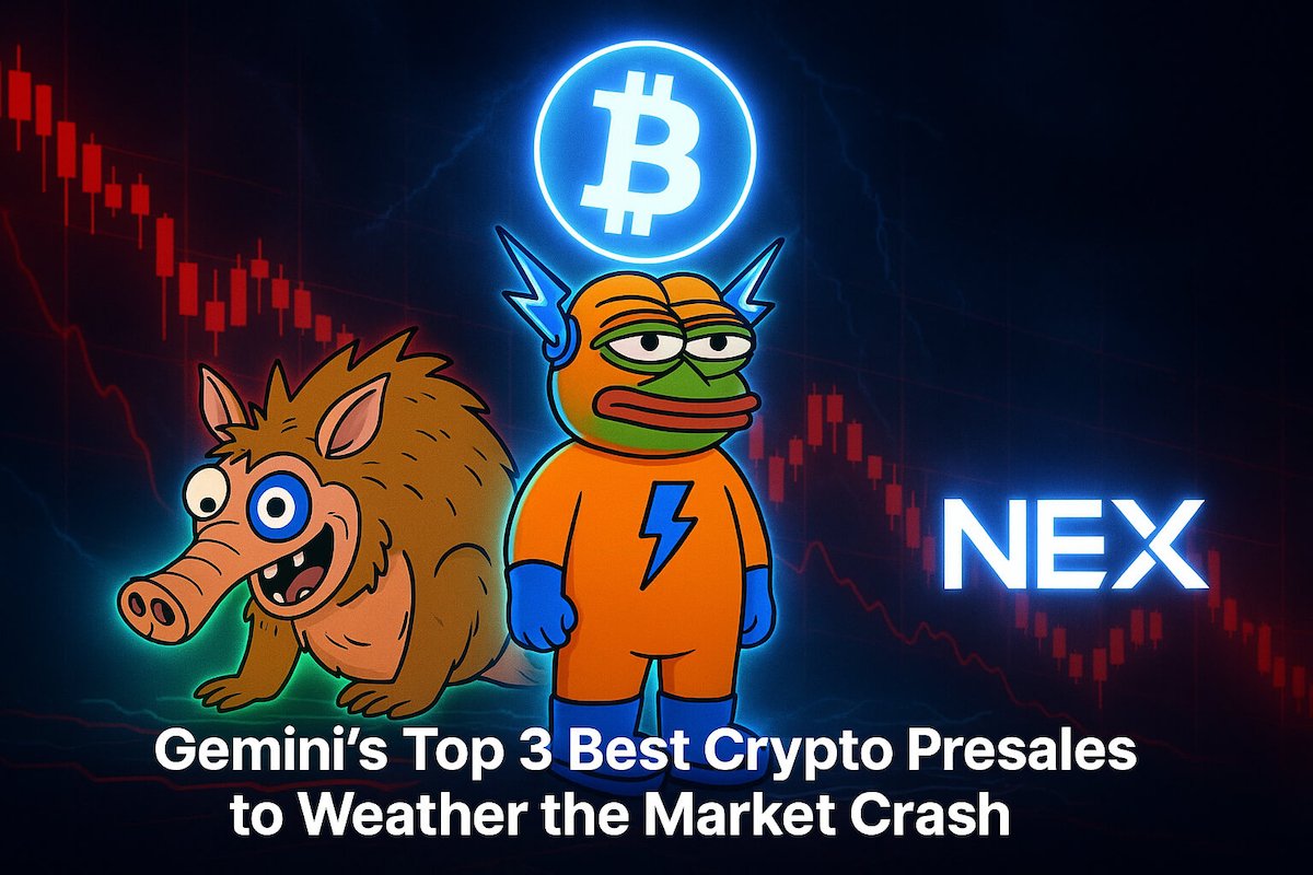 wp header logo 2209 Gemini Picks 3 Best Crypto Presales to Weather the Market Crash