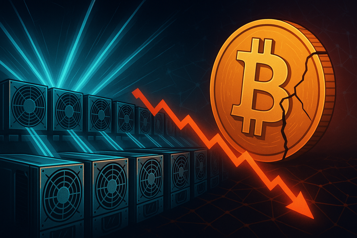 wp header logo 2303 Bitcoin Price Tanks, But Miners Flex With Record Hashrate