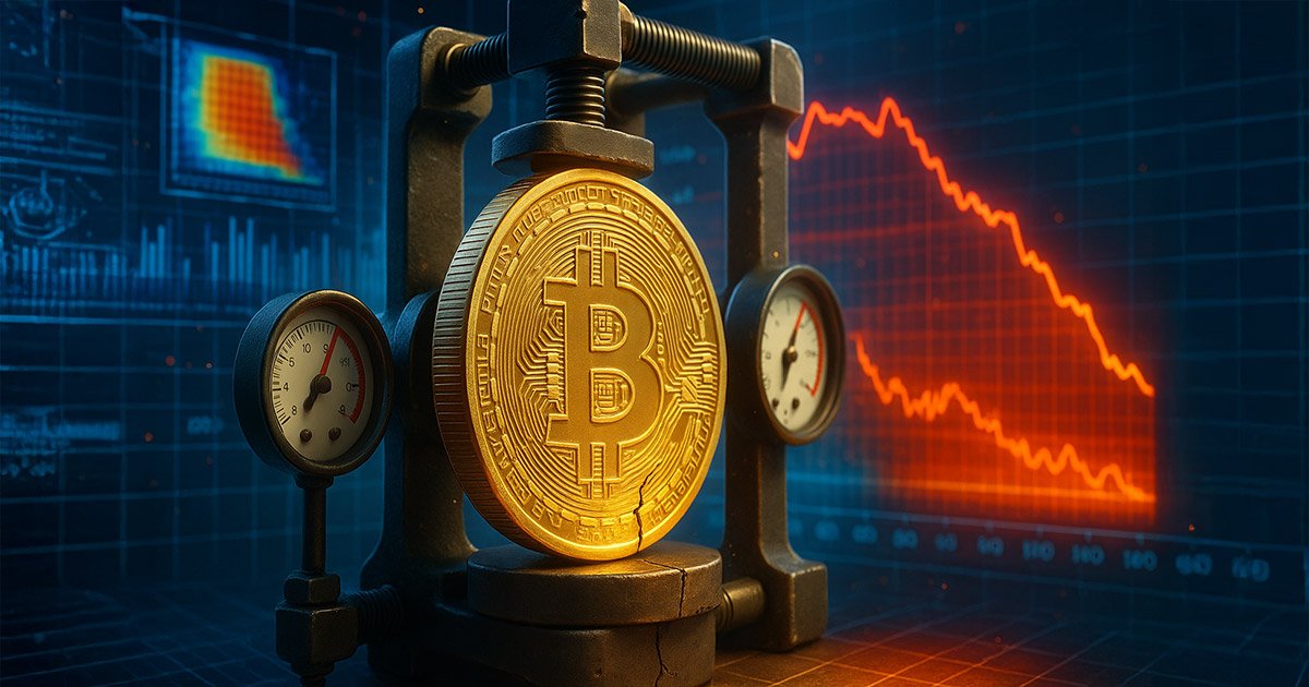 wp header logo 2472 Bitcoin faces critical test as on-chain data reveals market exhaustion