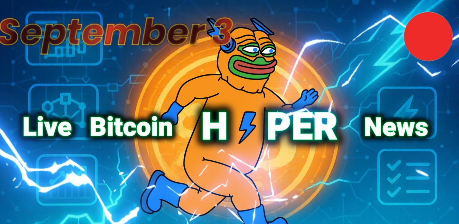 wp header logo 257 Bitcoin Hyper ($HYPER) Live News Today: Latest Insights for Bitcoin Maxis (September 3)