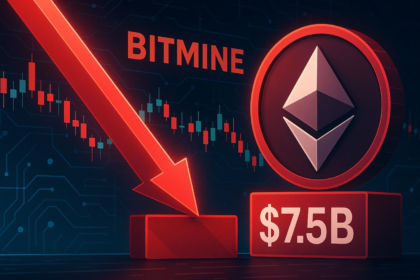 wp header logo 2583 Bitmine Ethereum Position Dips Below Cost Basis: $7.5B Portfolio In The Red