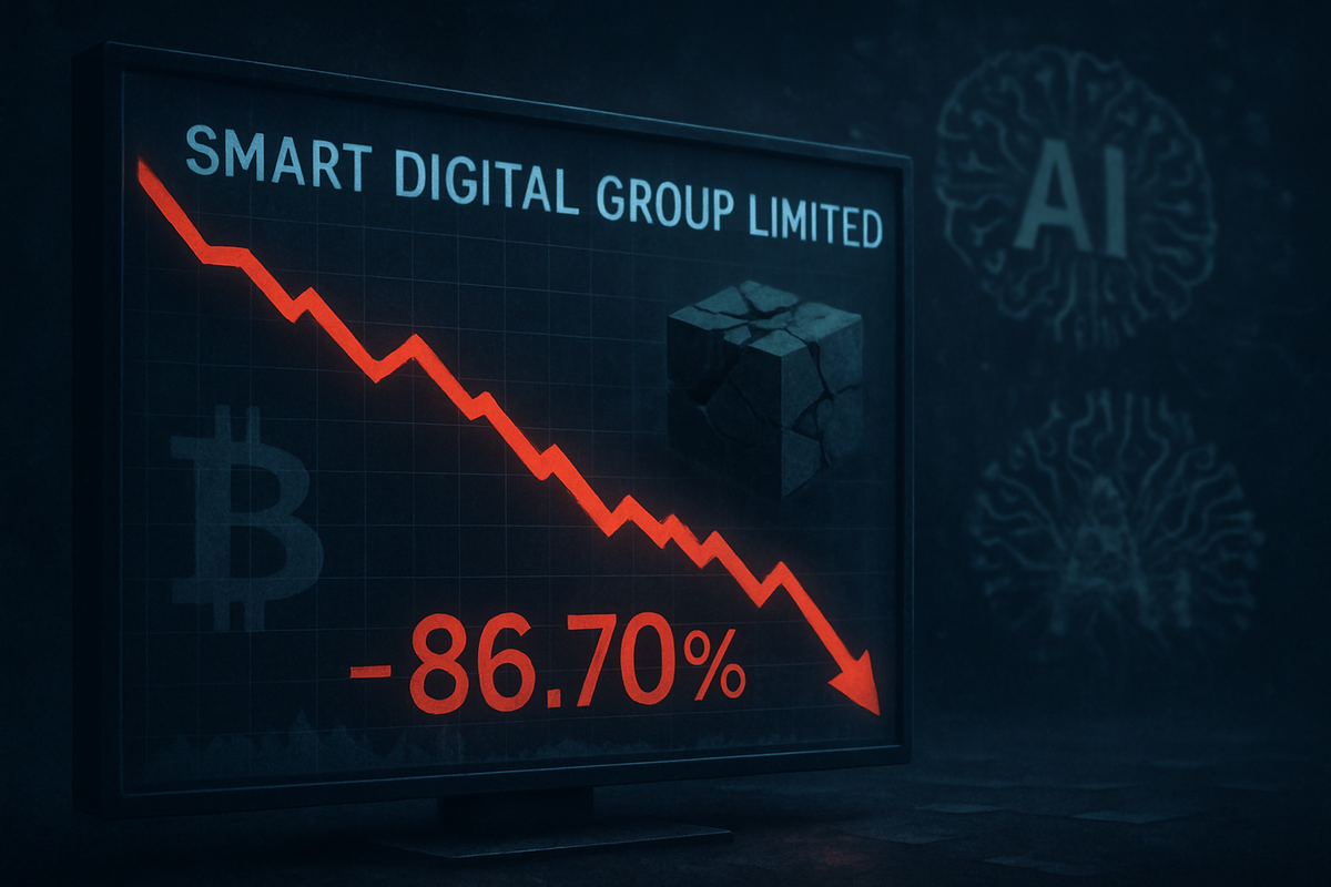 wp header logo 2648 Crypto Gamble Wipes Out 87% Of Smart Digital Group’s Market Value