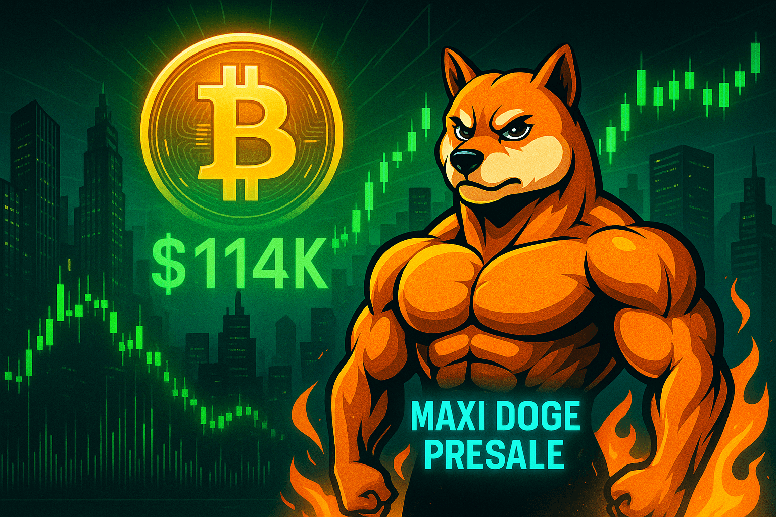 wp header logo 2831 Bitcoin Reclaims $114K as Crypto Market Recovers — Maxi Doge Presale Heats Up