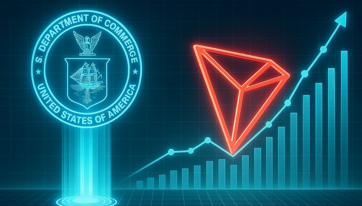 wp header logo 313 TRON Selected By US Department Of Commerce To Publish Economic Data Onchain