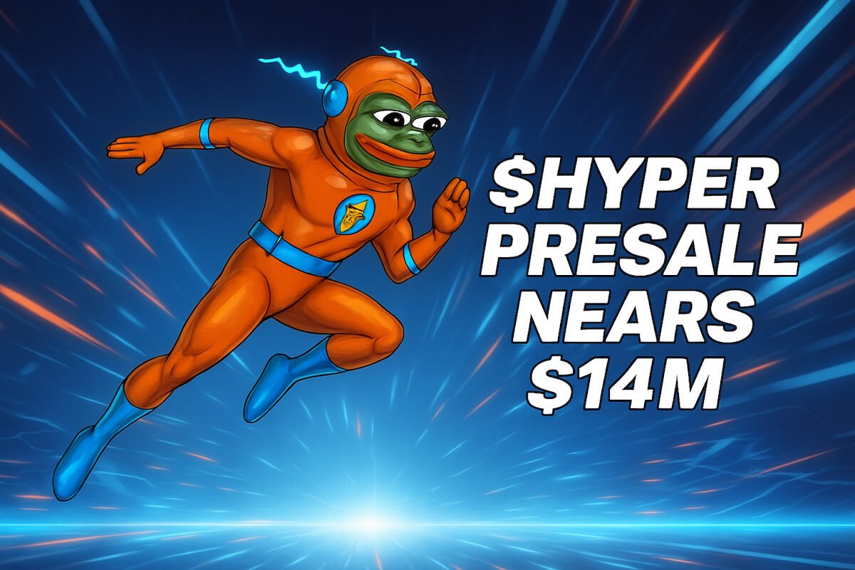 wp header logo 392 $HYPER Predicted to Jump 2390% Viral Presale Nears $14M