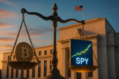 wp header logo 405 New economic data rejects Trump’s 350bps rate cut dream as Bitcoin falls while stocks climb