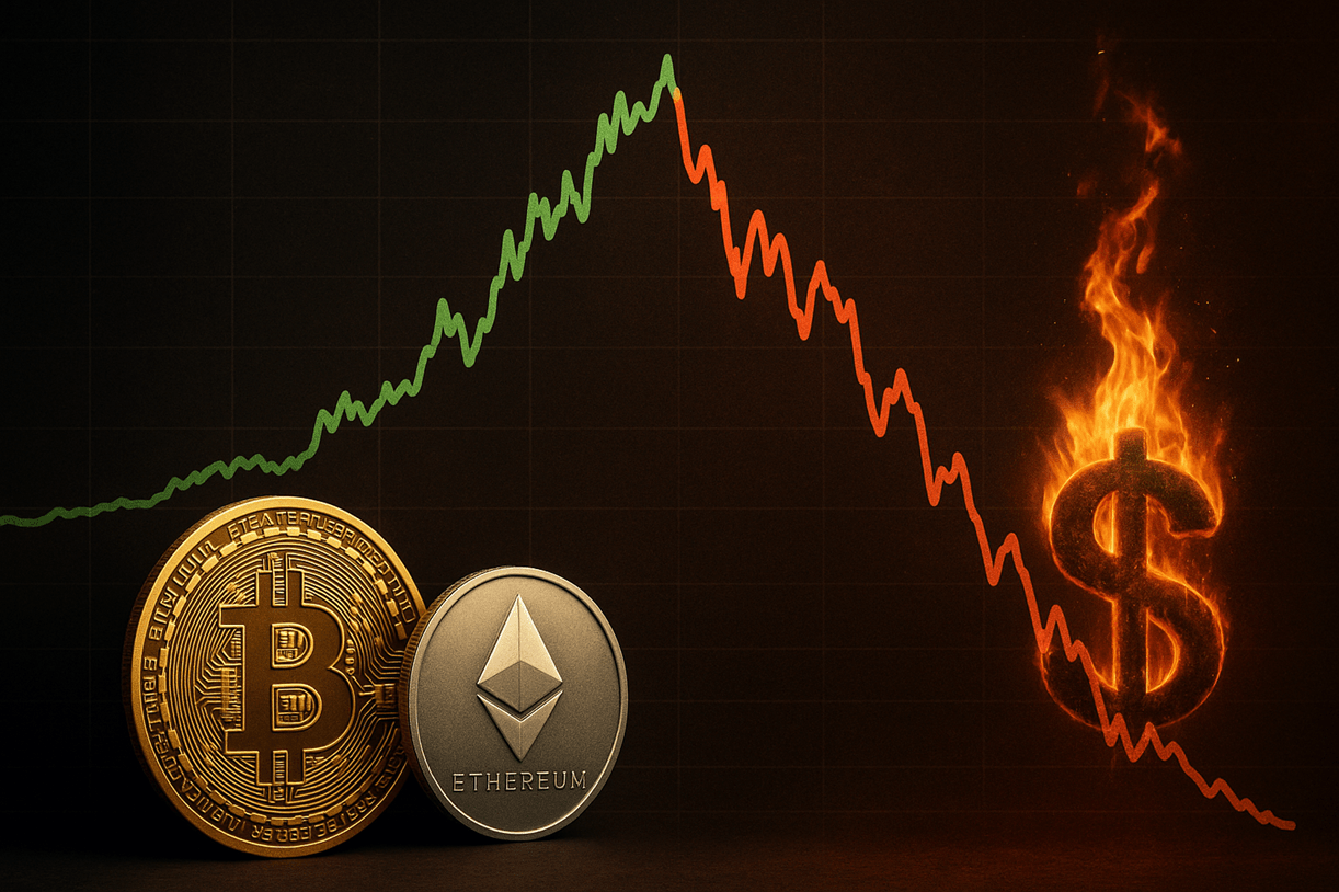 wp header logo 497 Bitcoin To $175k, Ethereum To $17k Before Dot-Com Style Crash, Economist Warns