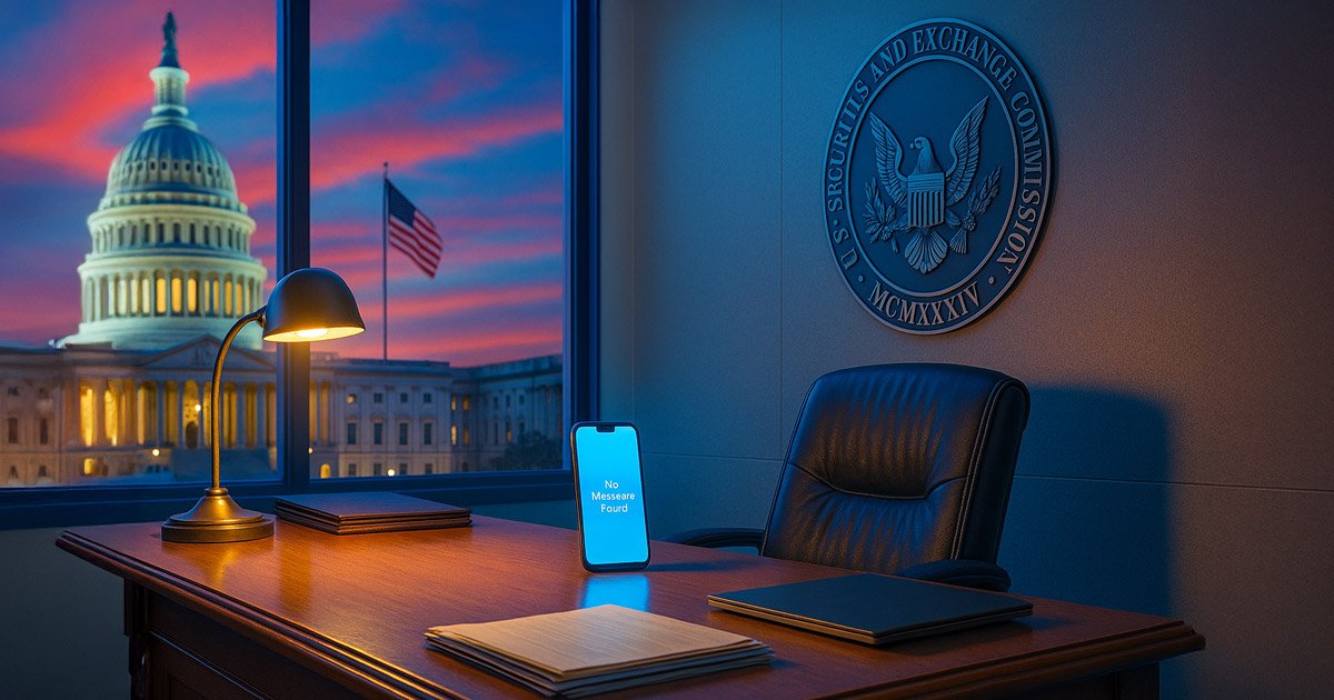 wp header logo 529 SEC transparency questioned after Gary Gensler’s texts vanish