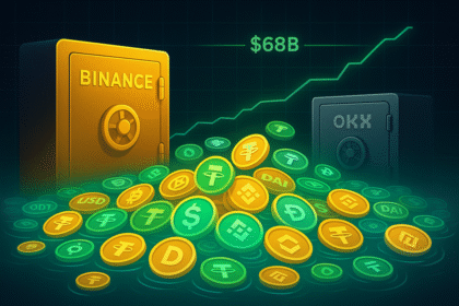 wp header logo 599 Stablecoin Exchange Liquidity Hits Record $68 Billion, Binance Alone Holds 67%