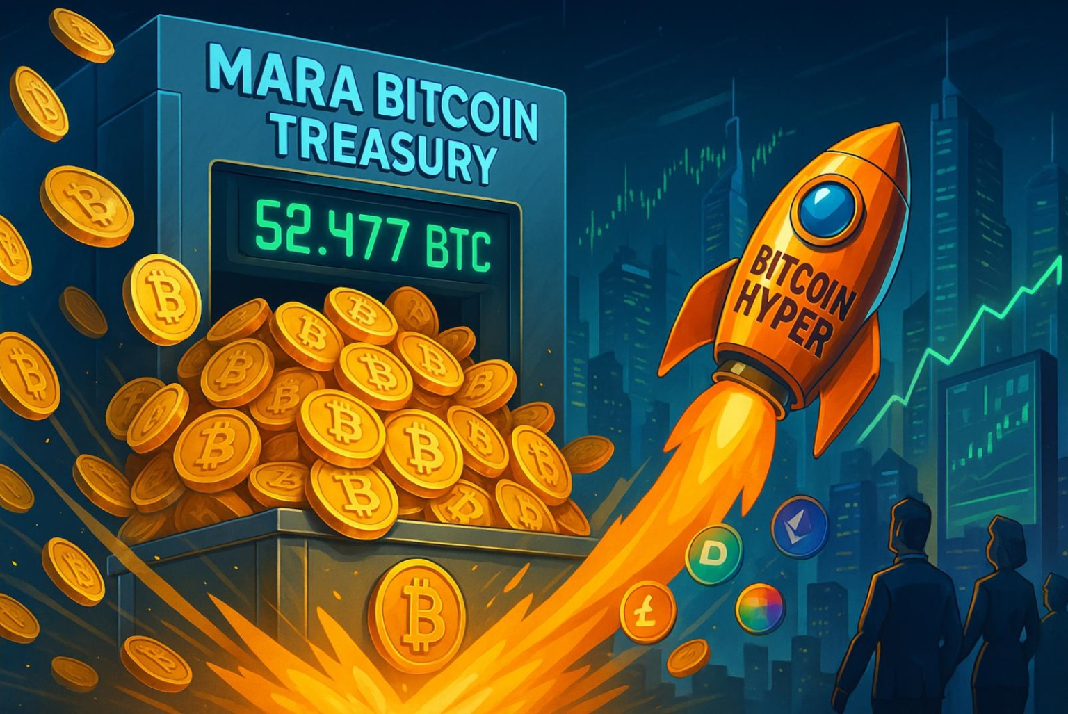 wp header logo 607 MARA’s Bitcoin Treasury Nears $6B After Mining 705 $BTC in August, Fueling Bitcoin Hyper’s $14M Presale