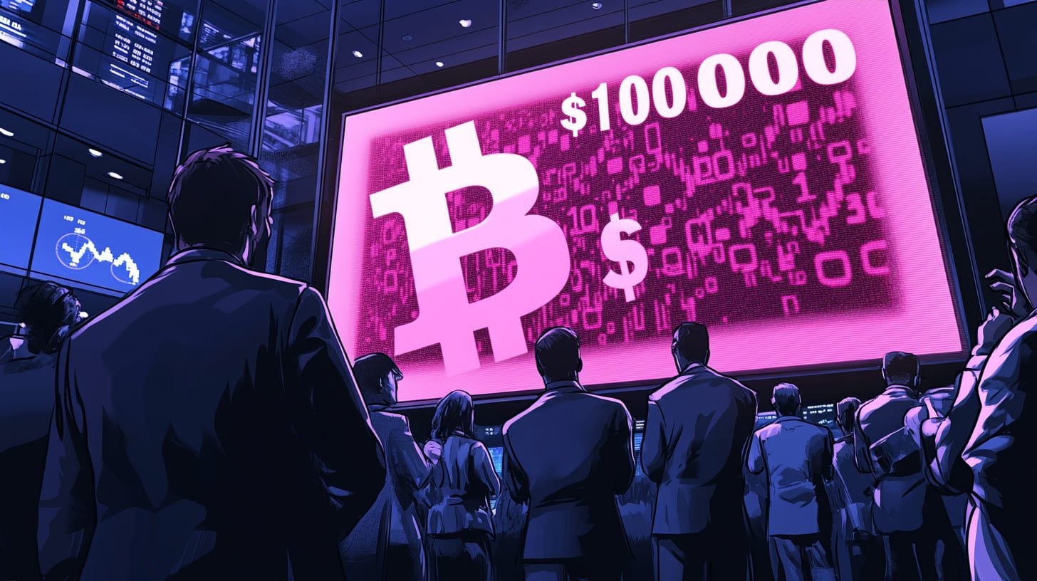 wp header logo 729 Bitcoin : 100 000 $ en ligne de mire, les traders en alerte