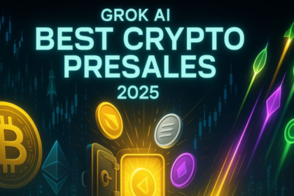 wp header logo 732 Grok AI’s Top 4 Crypto Presales Poised for Breakout in 2025