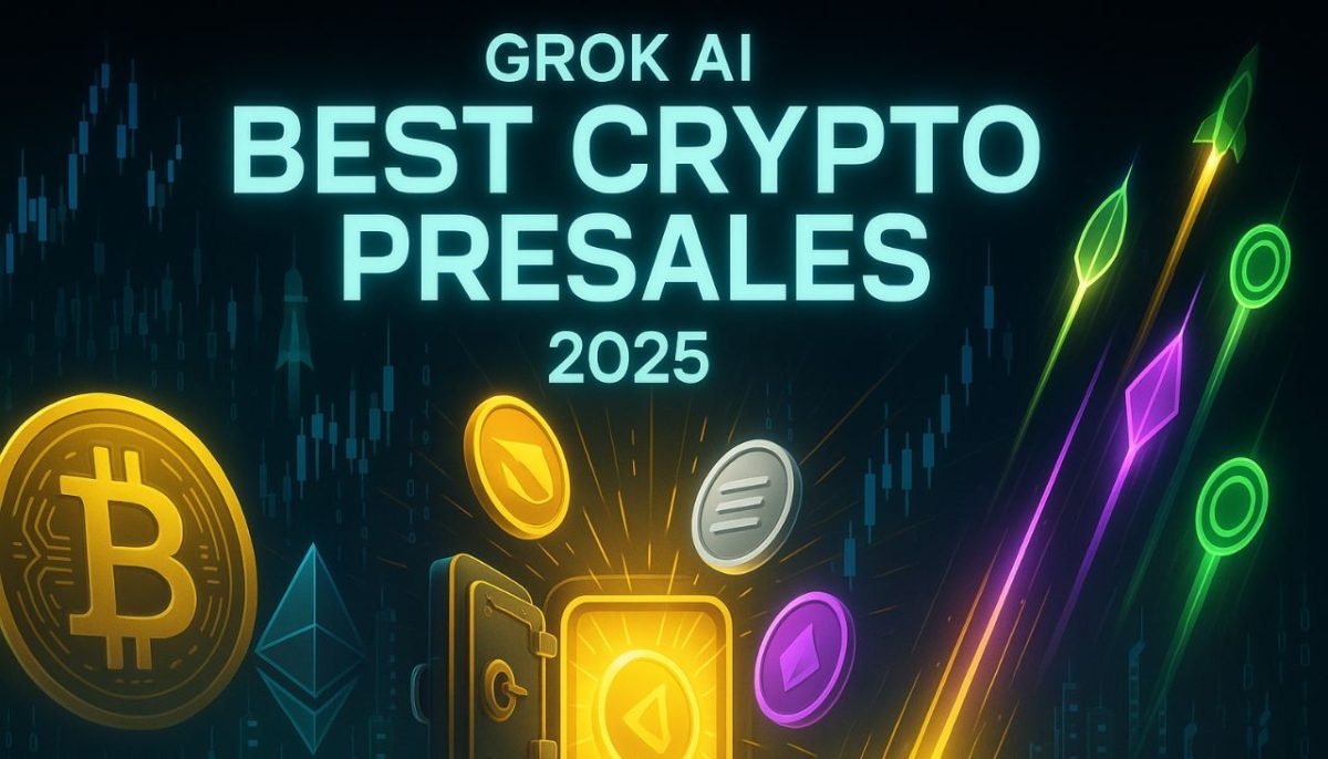 wp header logo 732 Grok AI’s Top 4 Crypto Presales Poised for Breakout in 2025