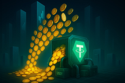 wp header logo 878 Tether beats most ETFs in Bitcoin inflows with 27,700 BTC added in one year