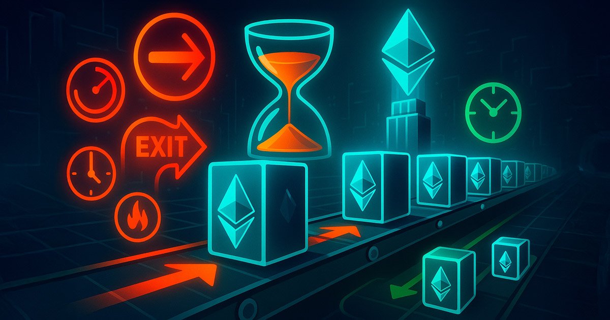 wp header logo 967 Ethereum staking exit queue surpasses 2 million ETH following Kiln shutdown