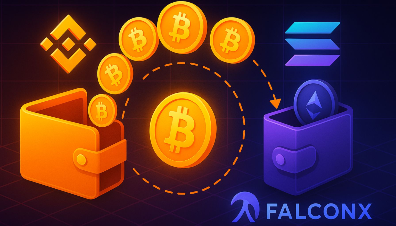 wp header logo 1455 New Wallets Move Over $160M In Bitcoin From Binance And FalconX – Details