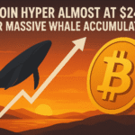 wp header logo 1530 Bitcoin Hyper Almost at $24M After Massive Whale Accumulation