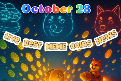 wp header logo 2438 Best Meme Coins Live News Today: Latest Degen Alpha & Market Updates (October 28)